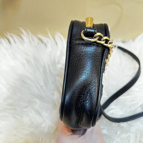 Michael Kors Asia Ocelot Animal Print Calf Hair Crossbody Hand Shoulder Bag - Picture 4 of 9